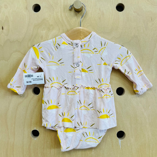 Pink Sunshine Bamboo Romper