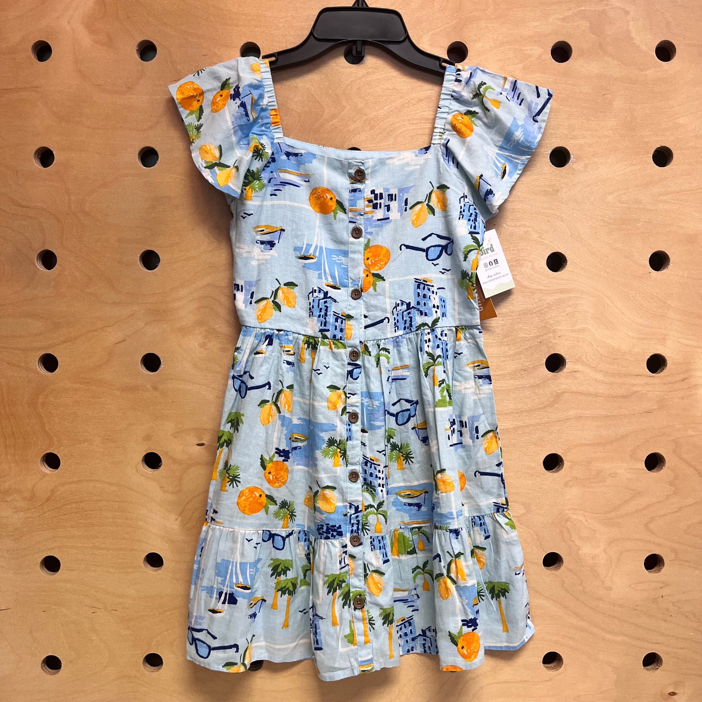 Blue Island Scene Dress NEW!