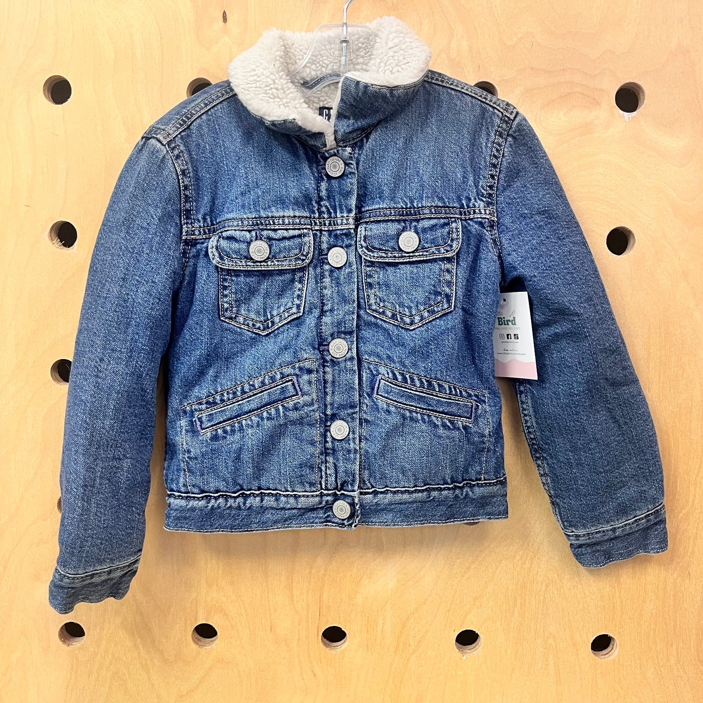 Sherpa Lined Denim Jacket
