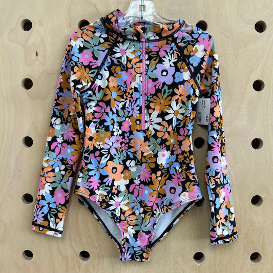 Black Daisy Swimsuit