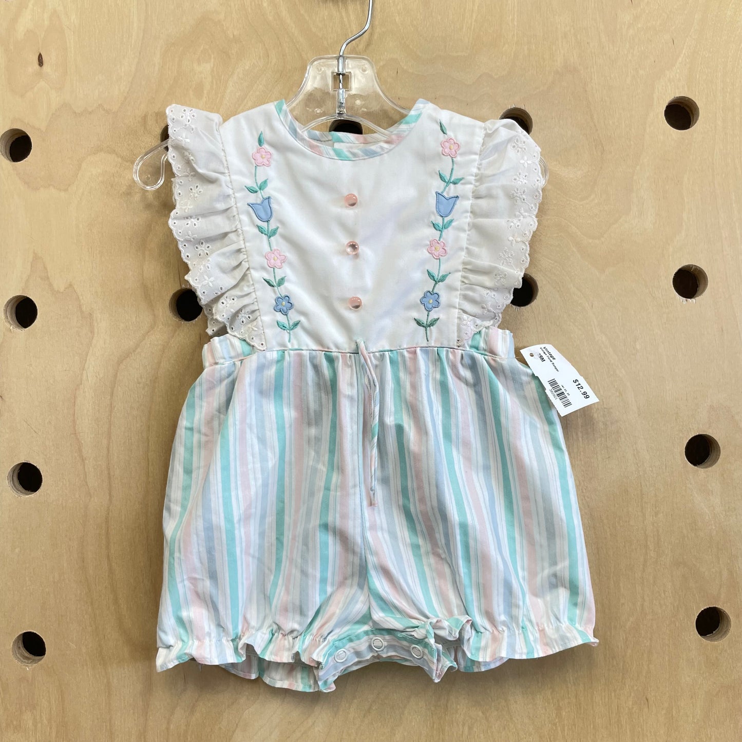 Vintage Floral Romper