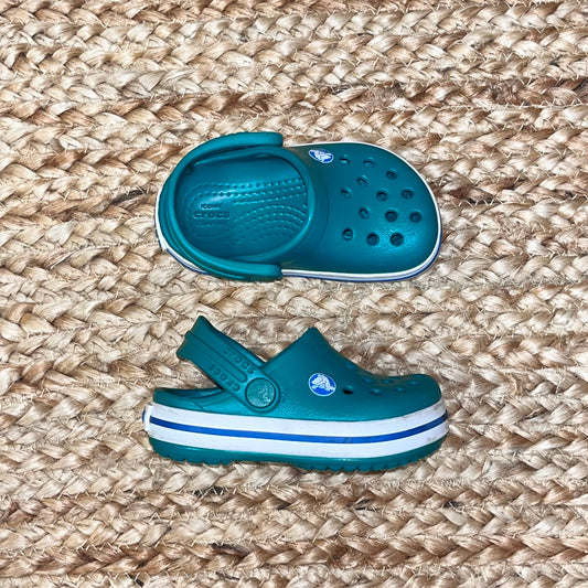 Teal Clogs
