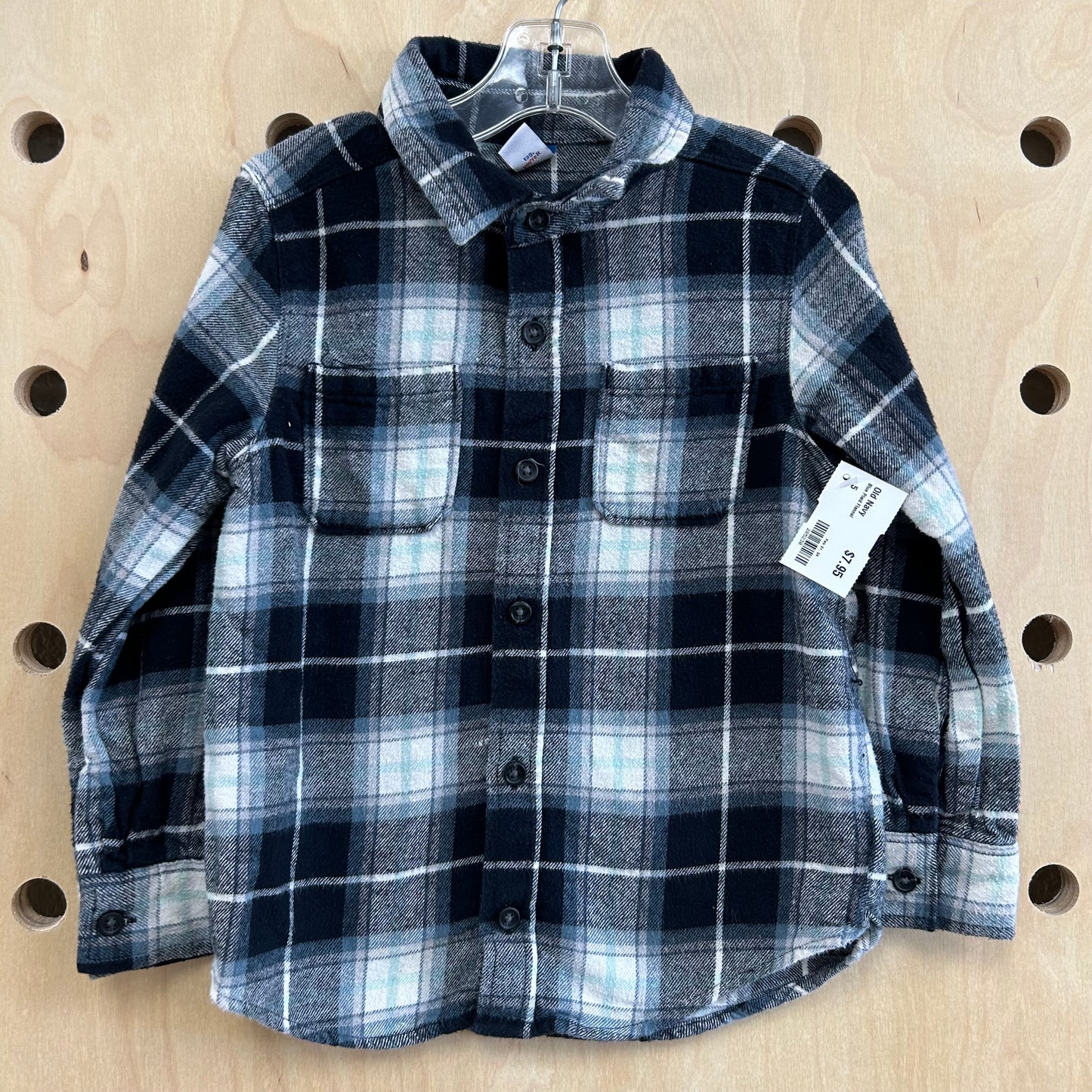 Blue Plaid Flannel