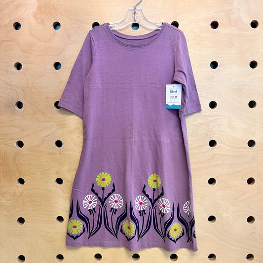 Lavender Floral Dress