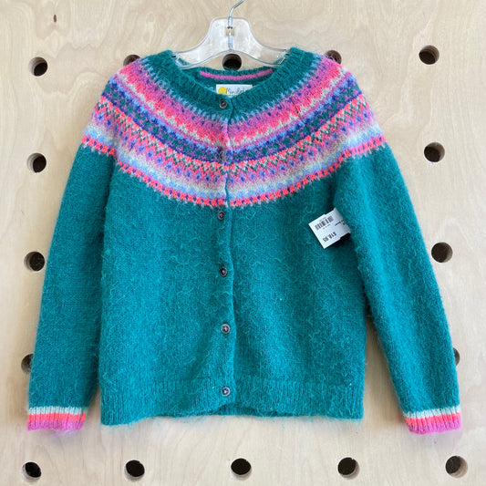 Green Alpaca Blend Sweater