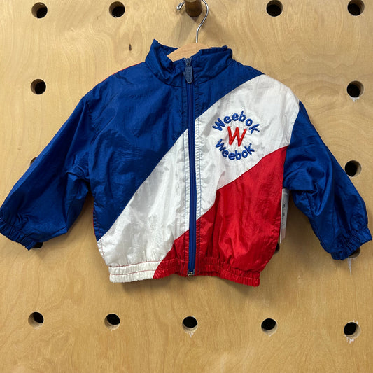 Red & Blue Weebok Jacket