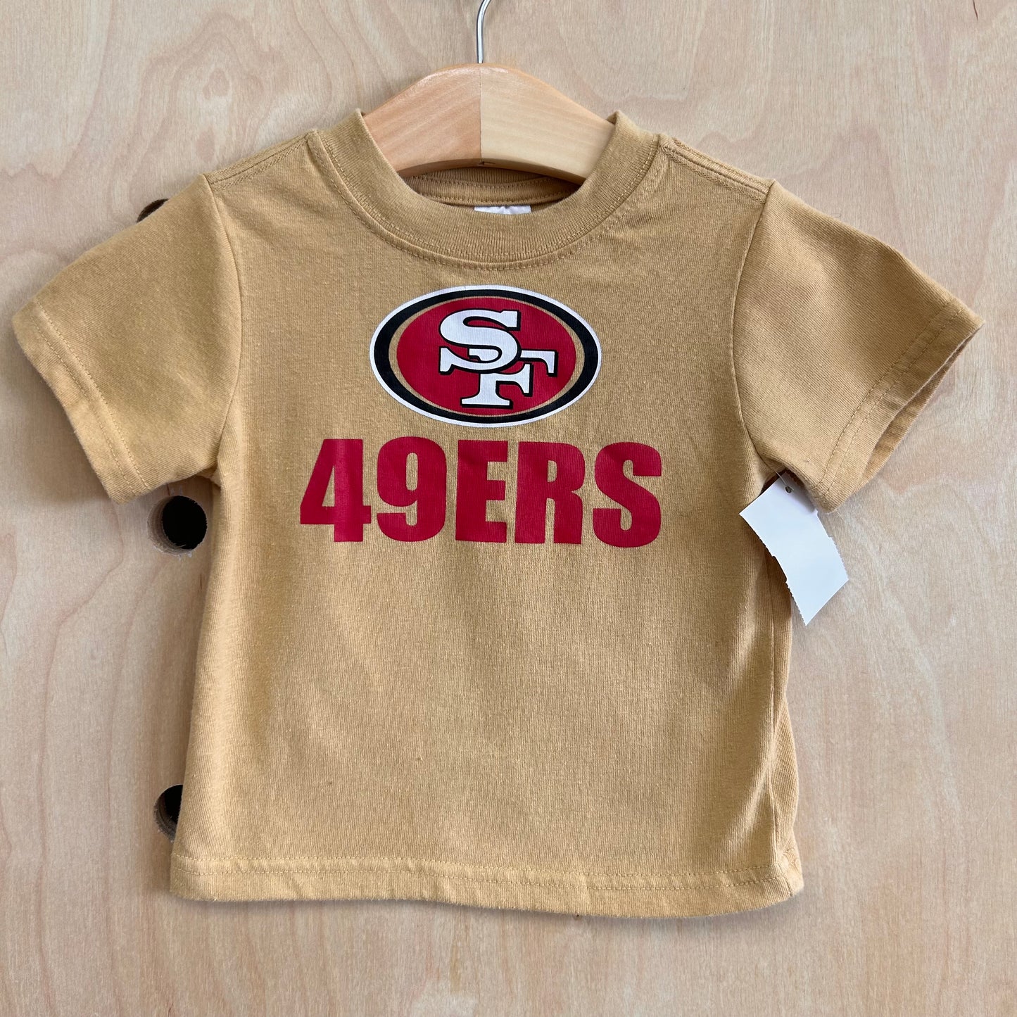 Gold 49ers Tee