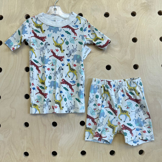 Organic Safari Animals Pajamas