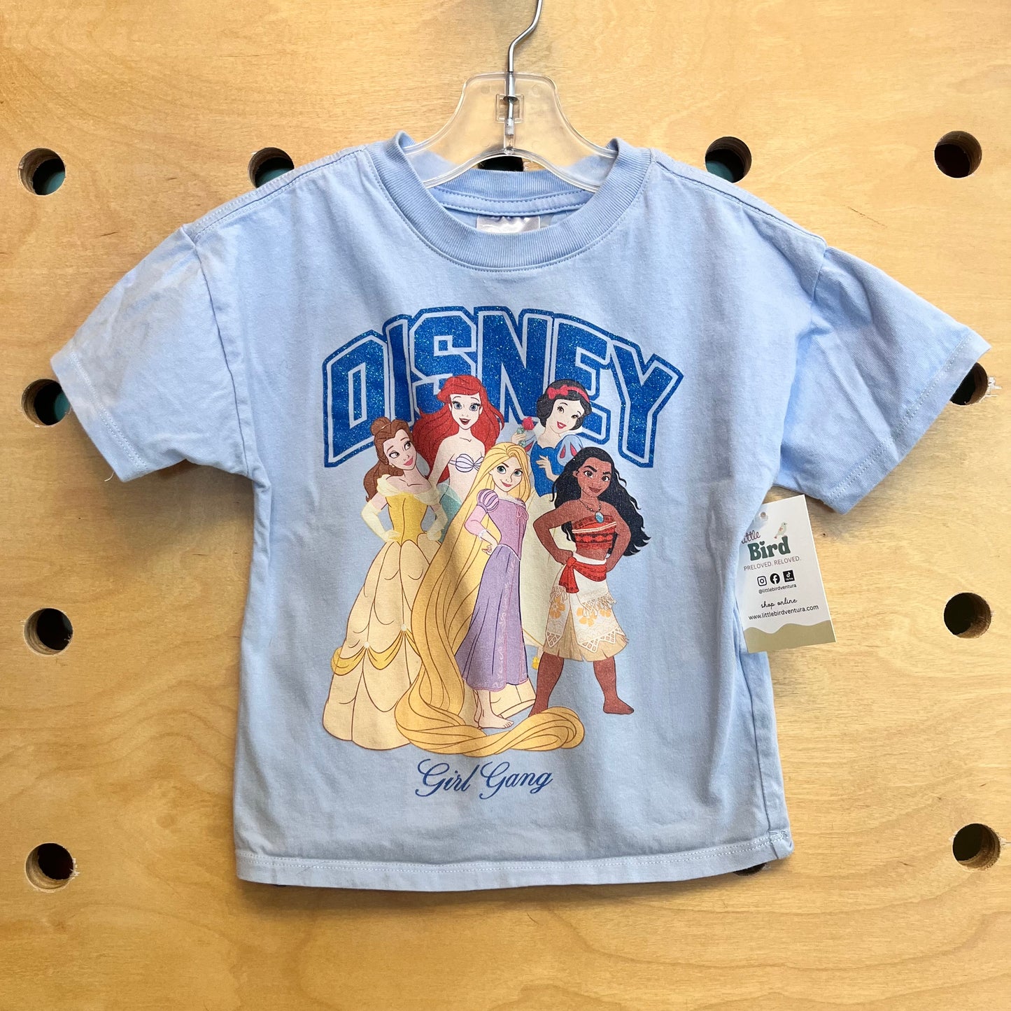 Blue 'Disney Girl Gang' Tee