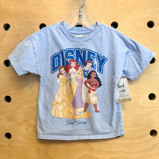 Blue 'Disney Girl Gang' Tee