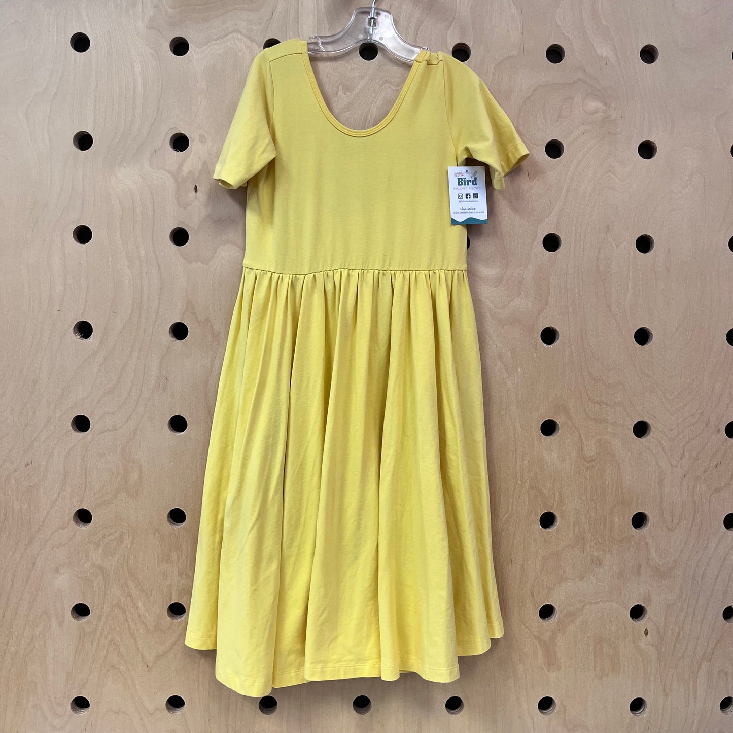 Yellow Twirl Dress