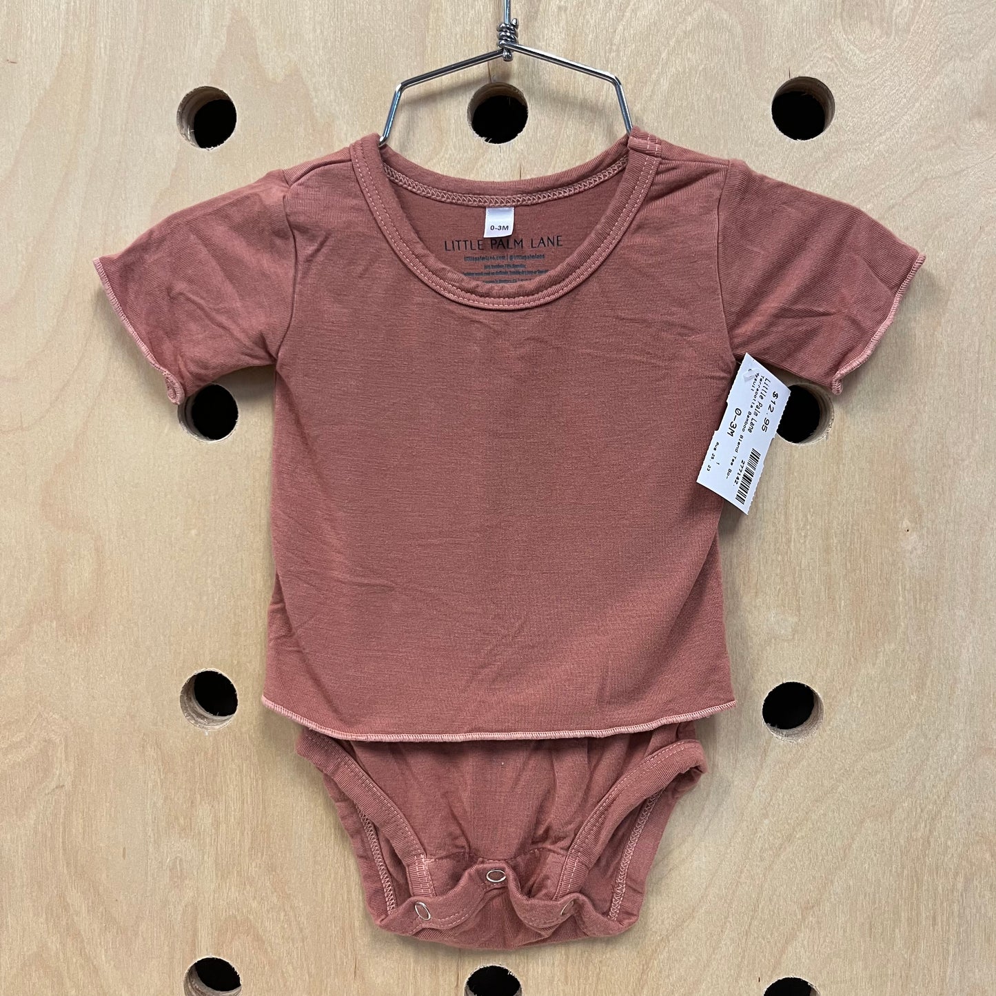 Terracotta Bamboo Blend Tee Bodysuit
