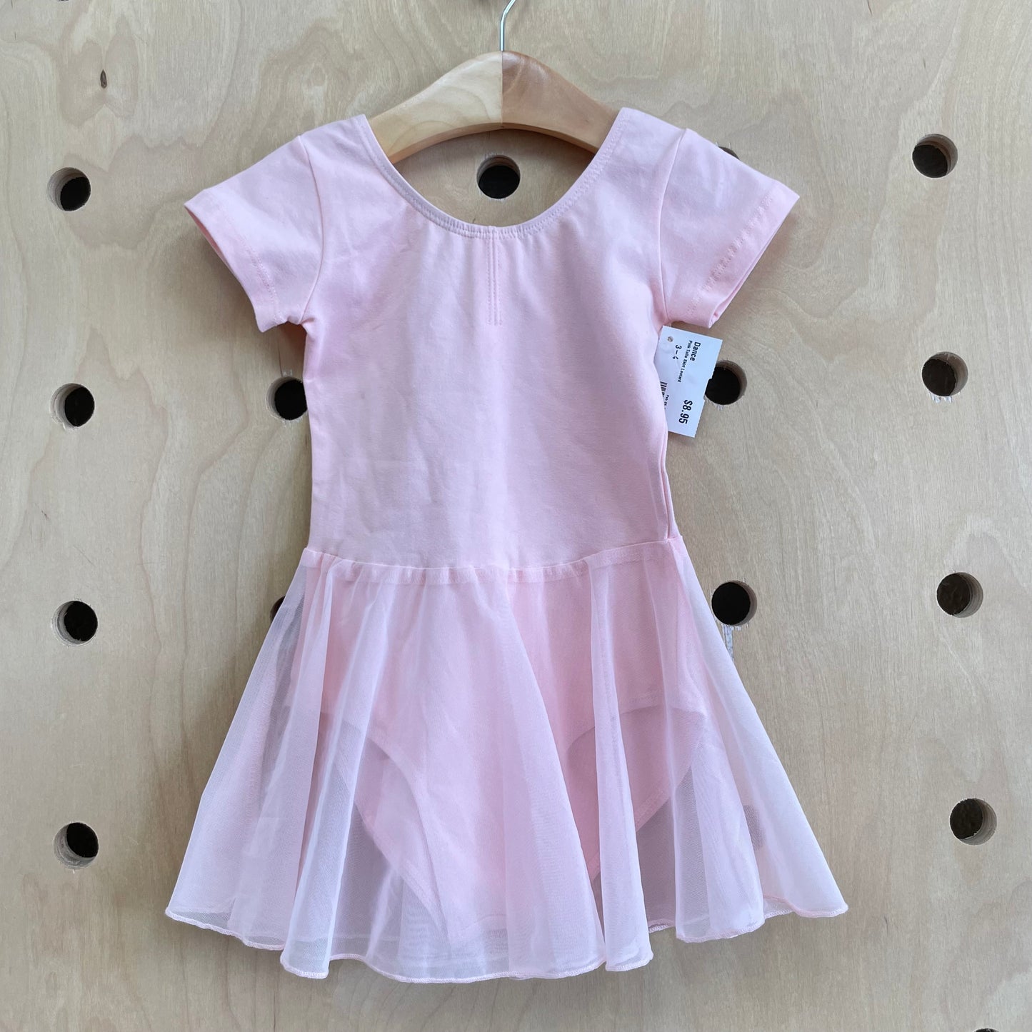 Pink Tulle Skirt Leotard