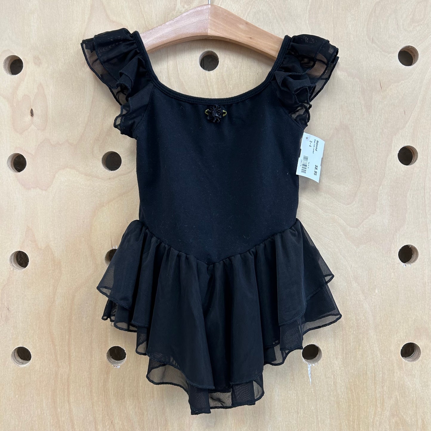 Black Tulle Leotard