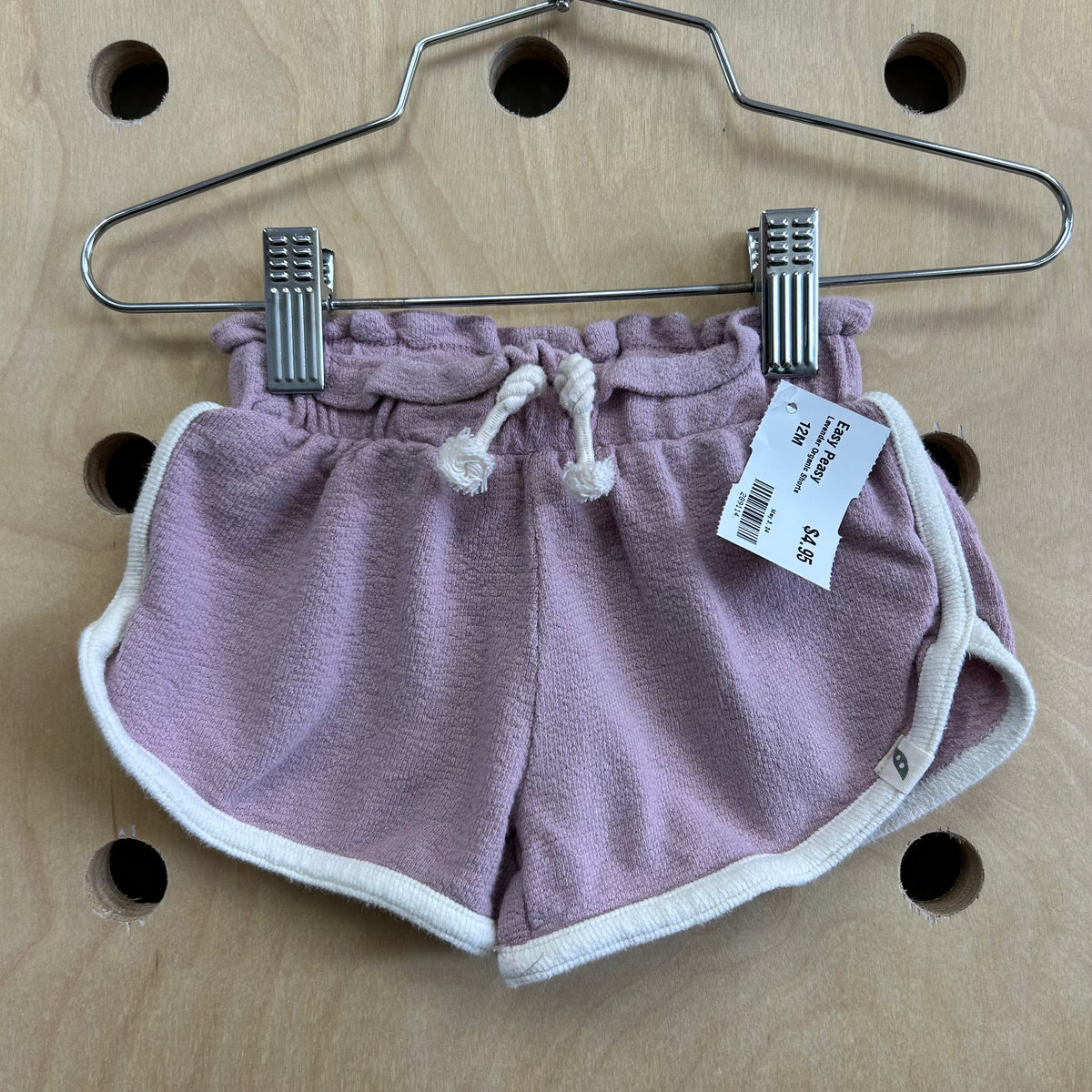 Lavender Organic Shorts