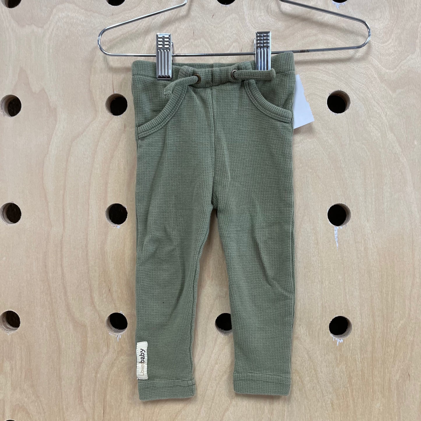 Olive Thermal leggings