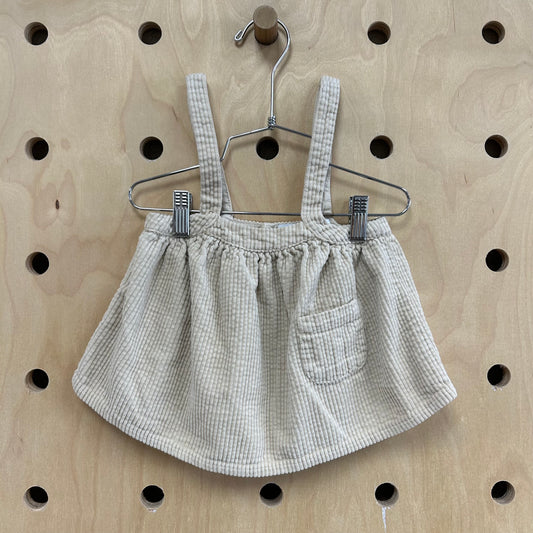 Cream Ribbed Jumper