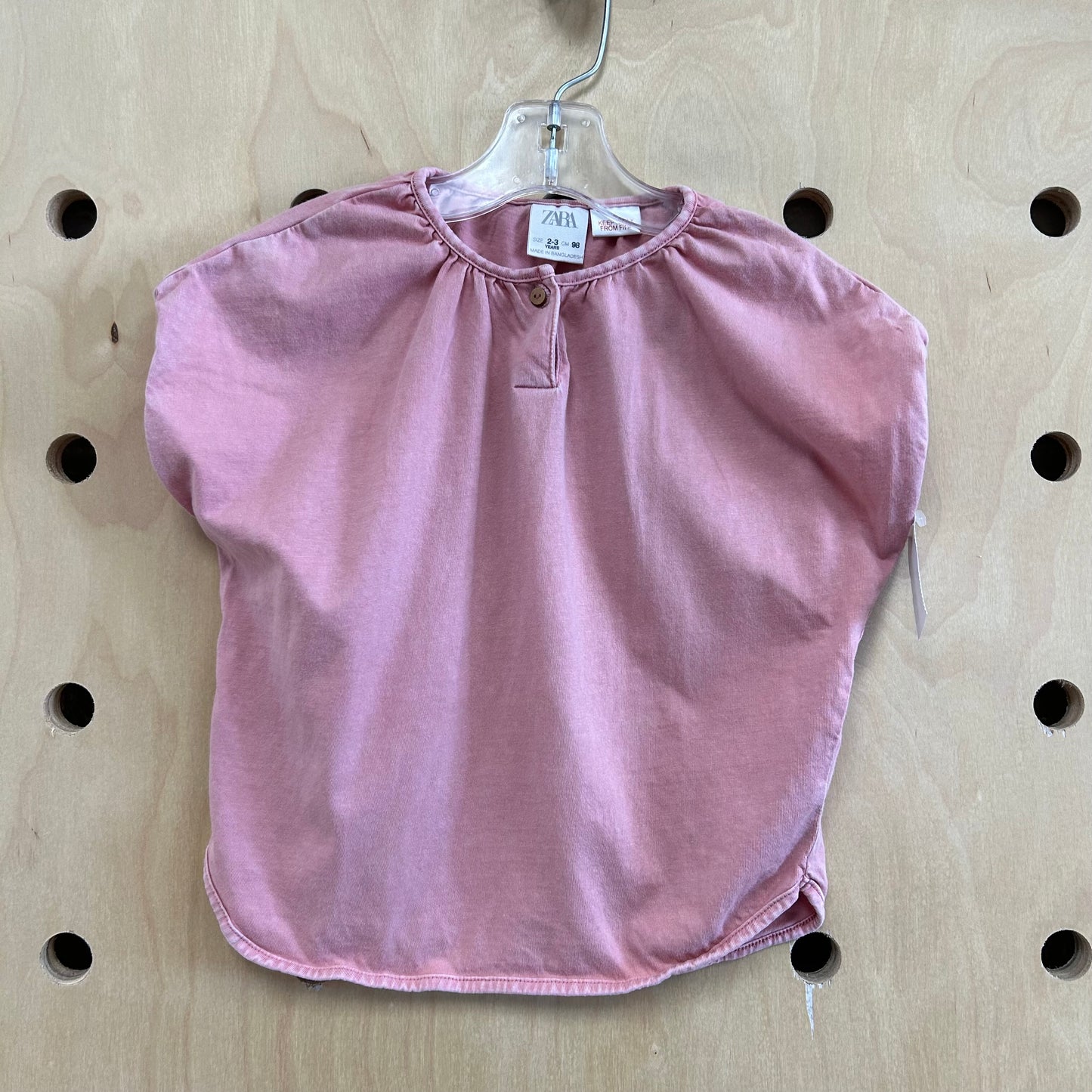 Pink Boxy Top