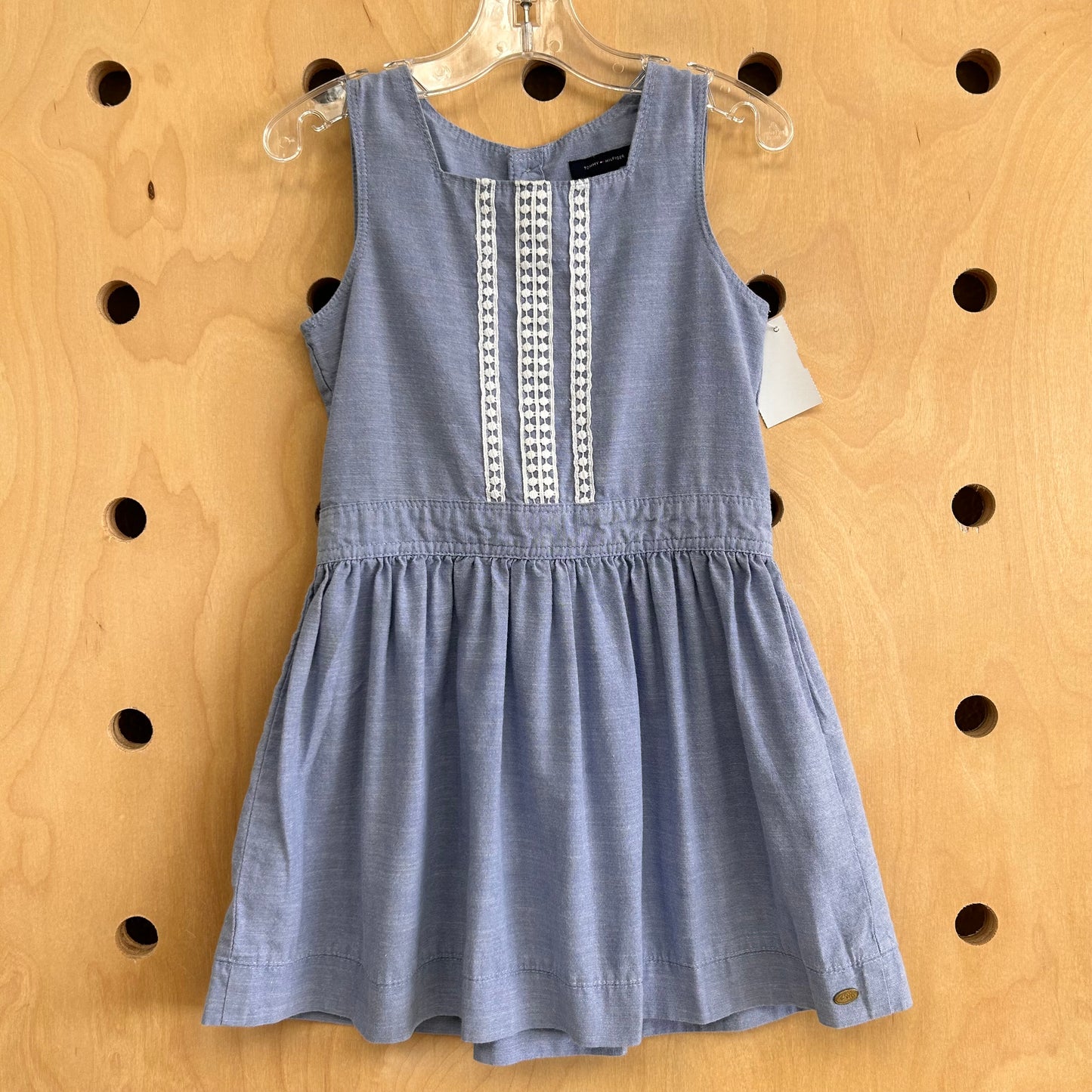 Blue Chambray Dress