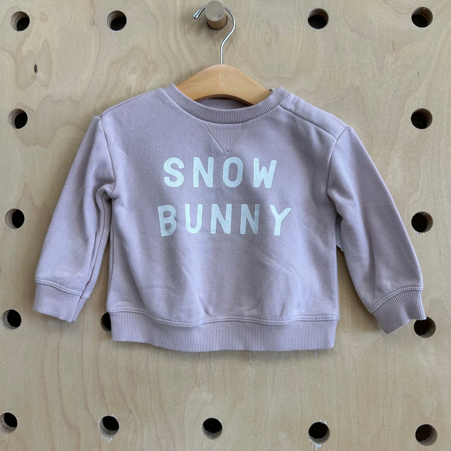 Pink Snow Bunny Sweatshirt