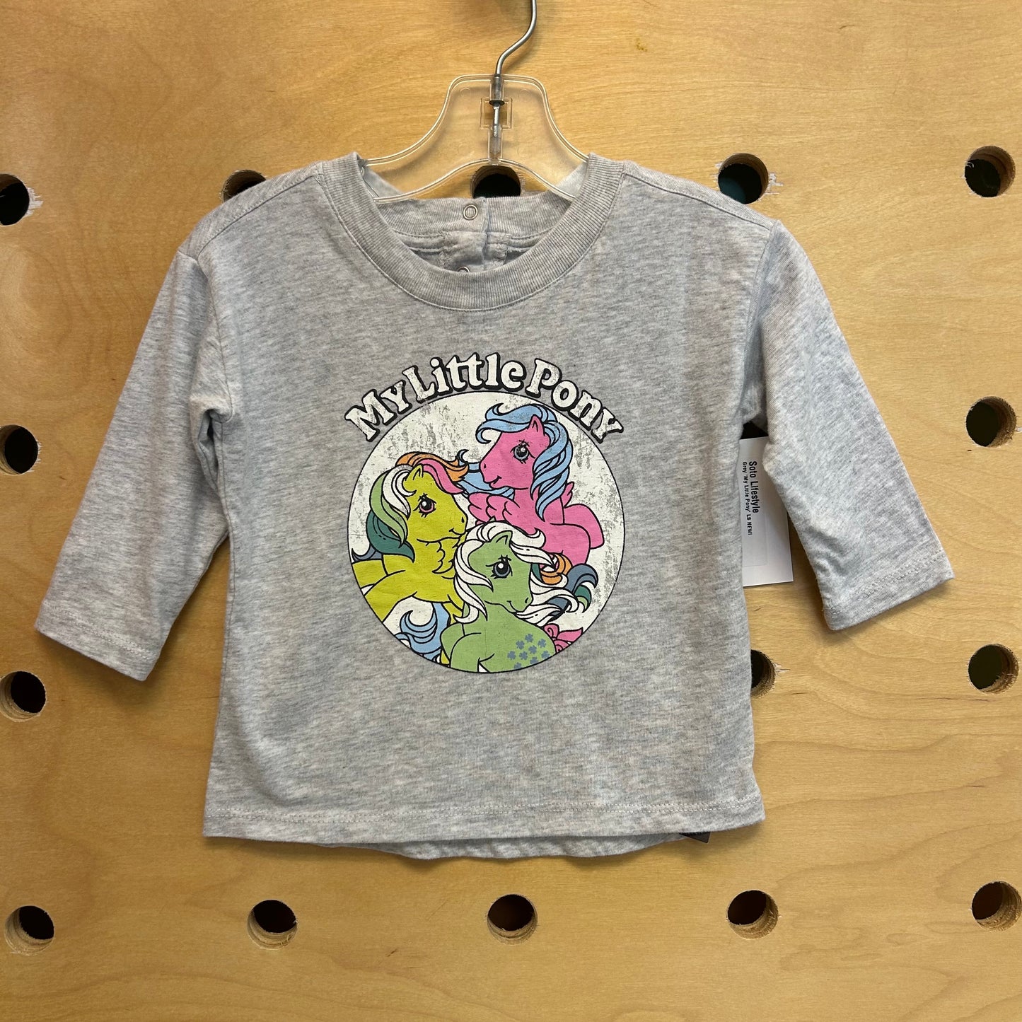 Grey 'My Little Pony' LS NEW!