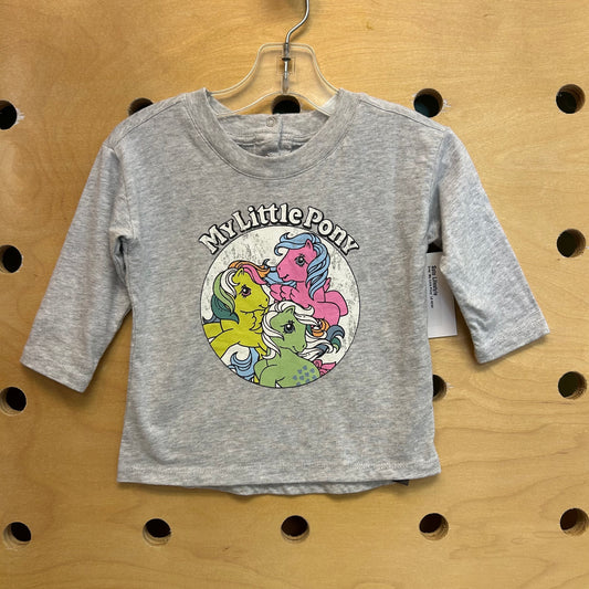 Grey 'My Little Pony' LS NEW!