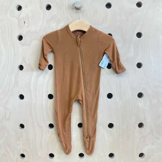 Brown Bamboo Zippy