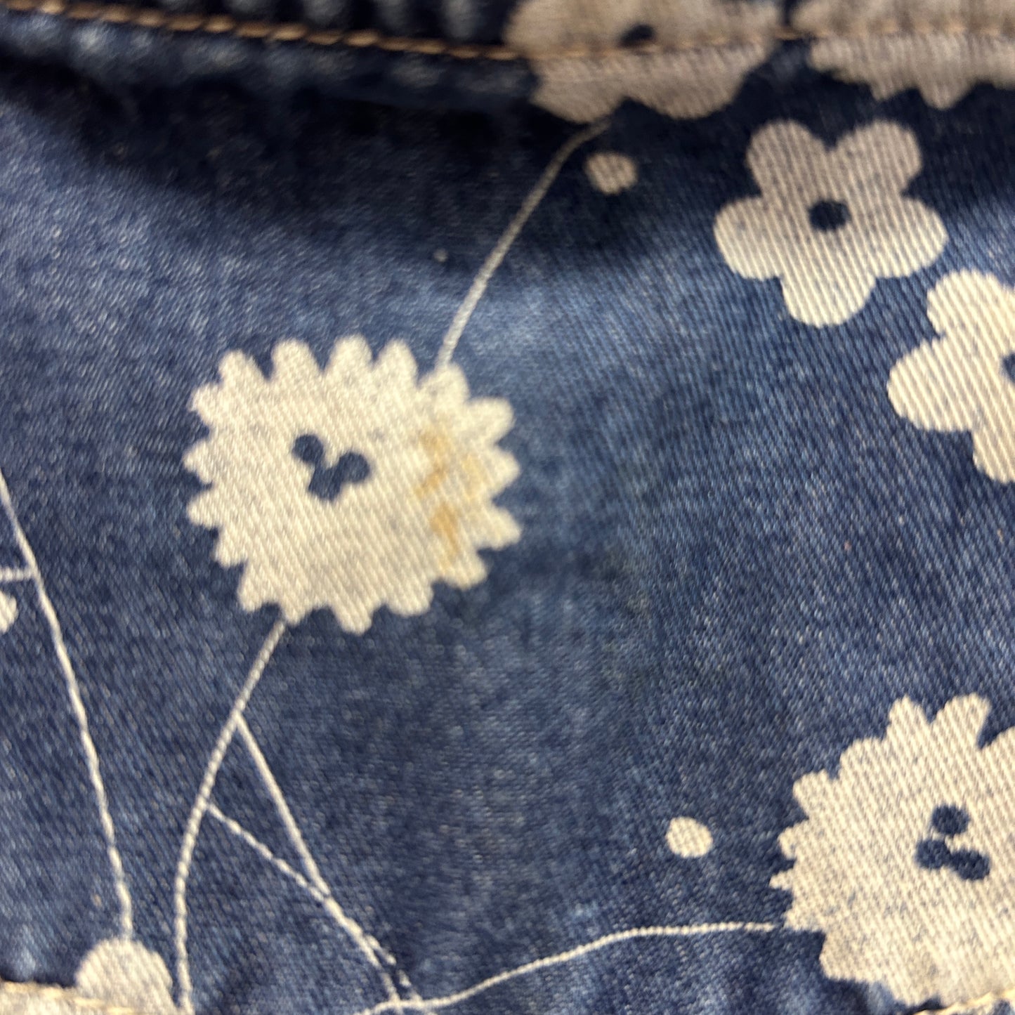 Gap Y2K Floral Denim Dress