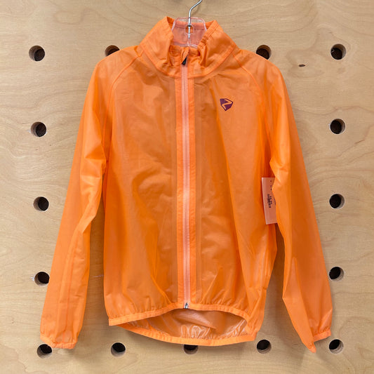 Sheer Orange Windbreaker