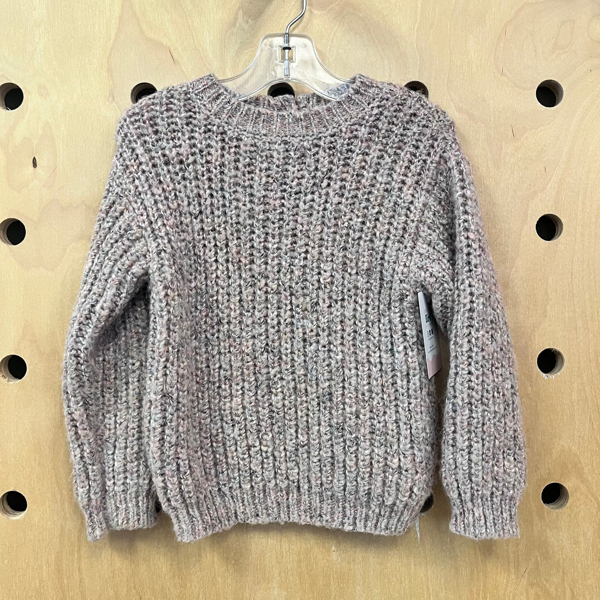Pink Heathered Sweater