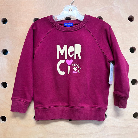 Ruby Merci Beaucoup Pullover