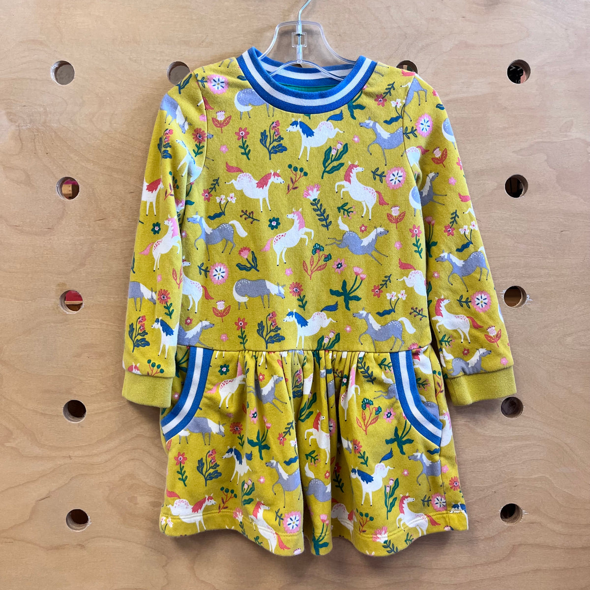 Yellow Horse Dress