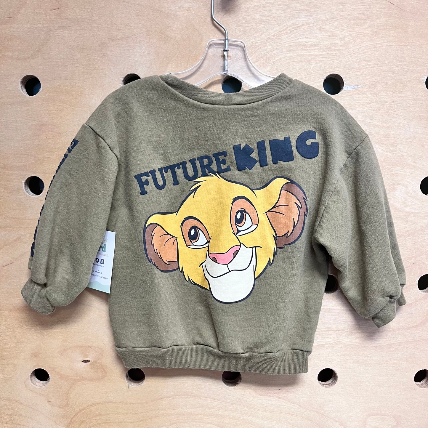 Green Simba + Pumba Sweatshirt