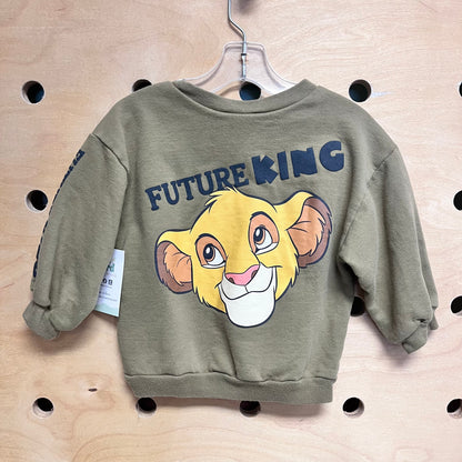Green Simba + Pumba Sweatshirt