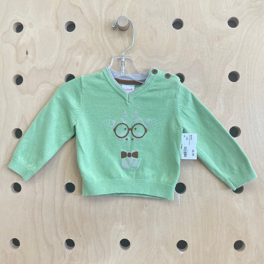 Green Giraffe Sweater