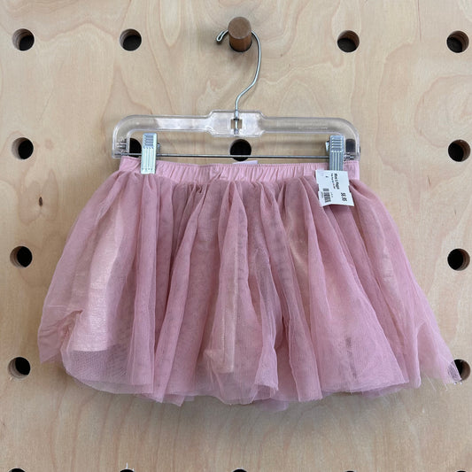 Pink Rose Gold Tulle Skirt