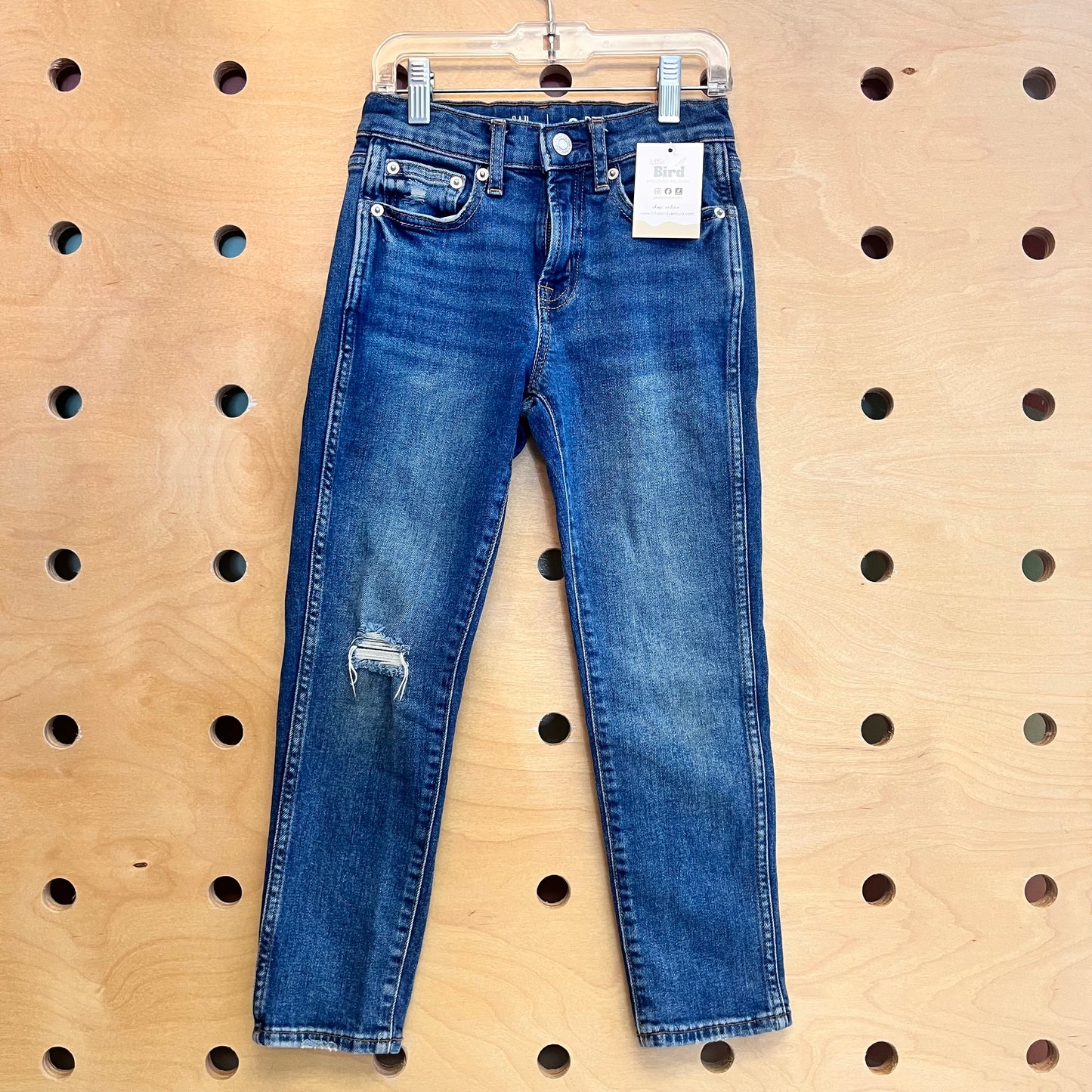 Pencil Slim Ankle HiRise Denim