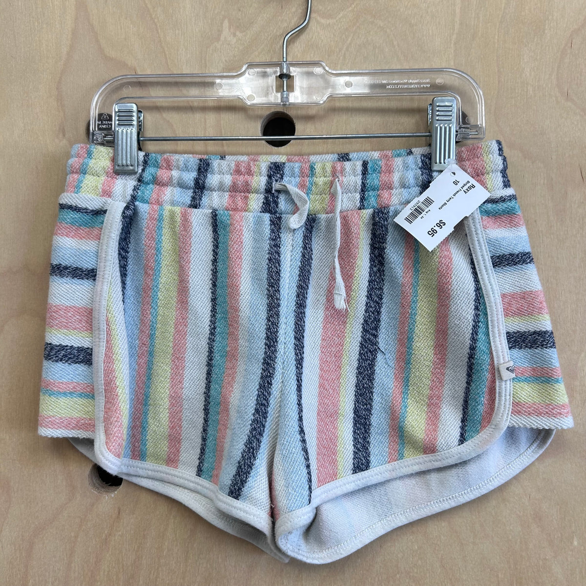 Striped French Terry Shorts