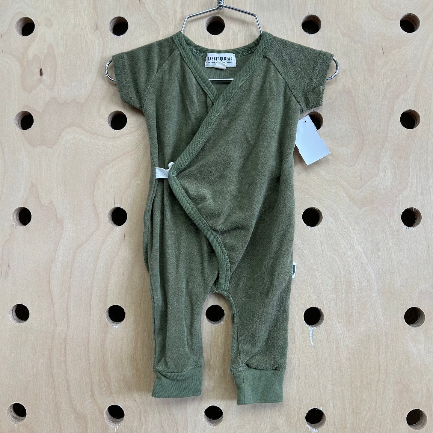 Olive Terry Romper