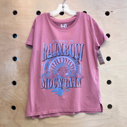 Pink Rainbow Mountain Tee