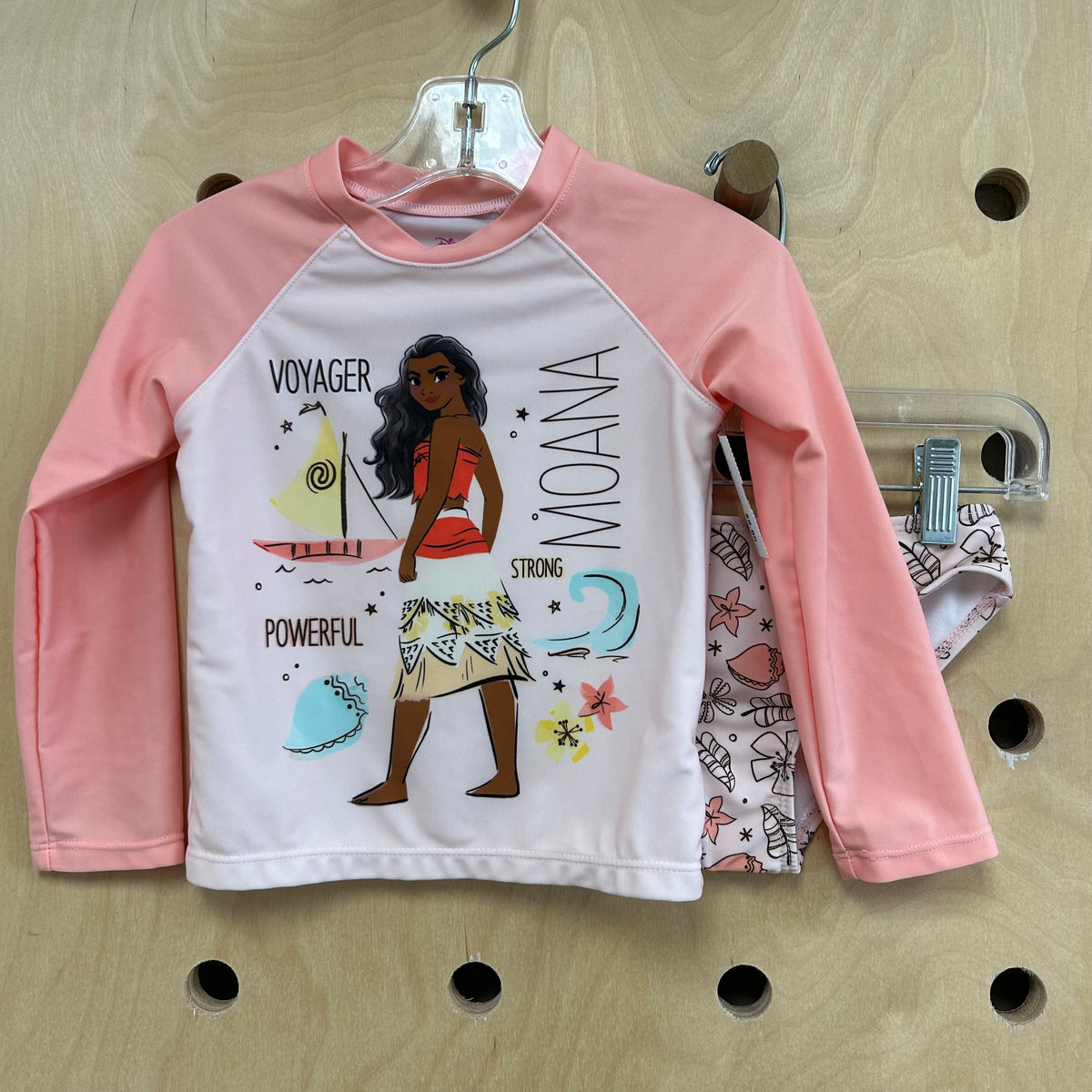 Peach 2pc Moana Swimsuit