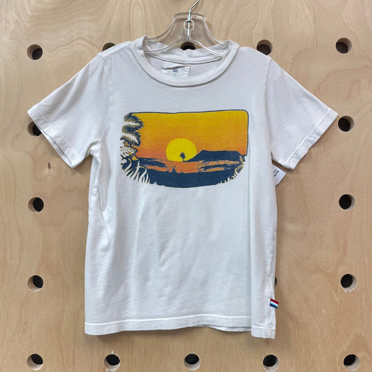 Cream Island Sunset Tee
