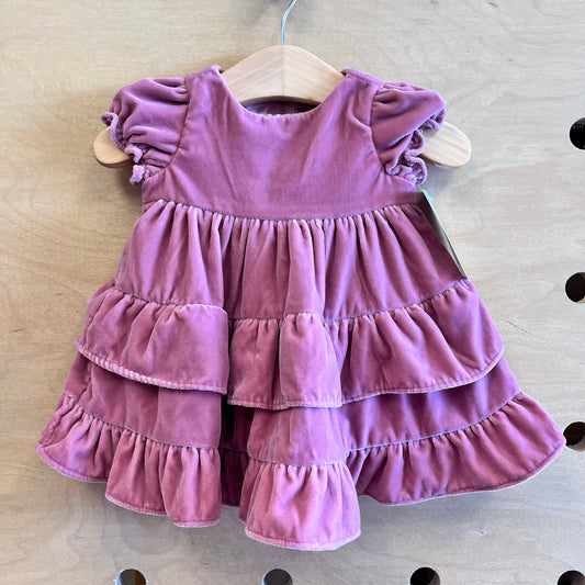 Blush Velour Dress/Bloomers NEW!