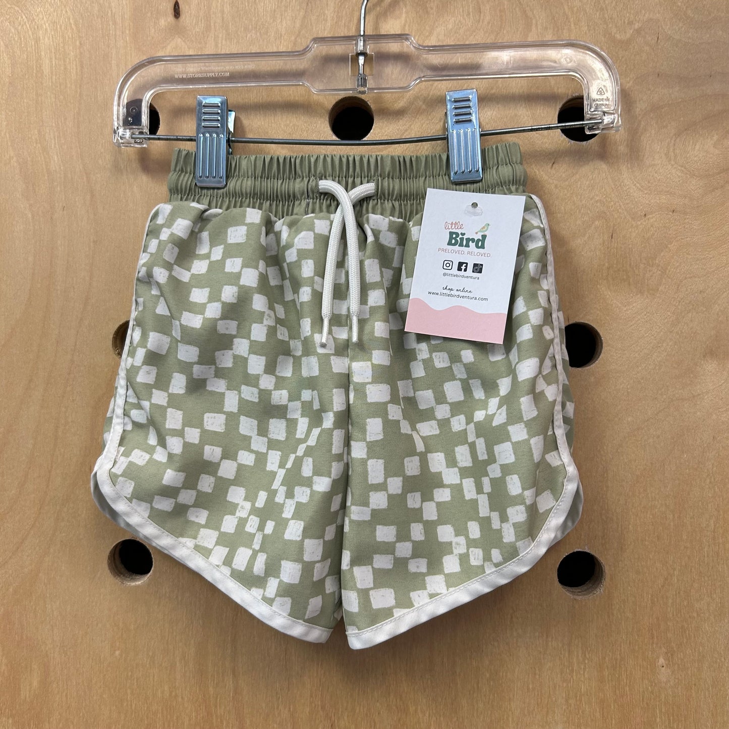 Green Swim Trunks