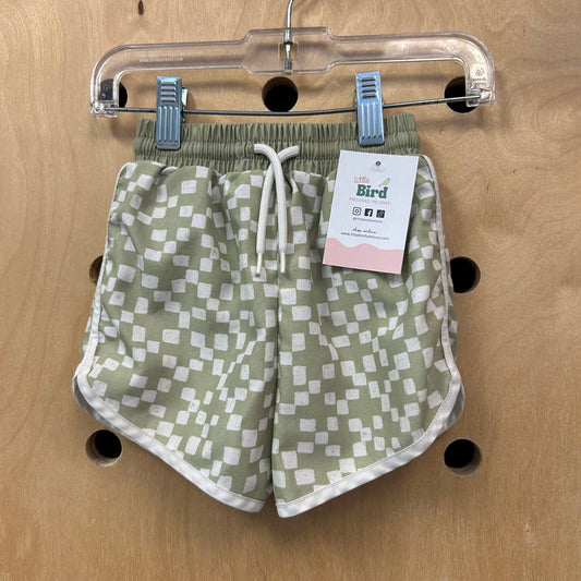 Green Swim Trunks