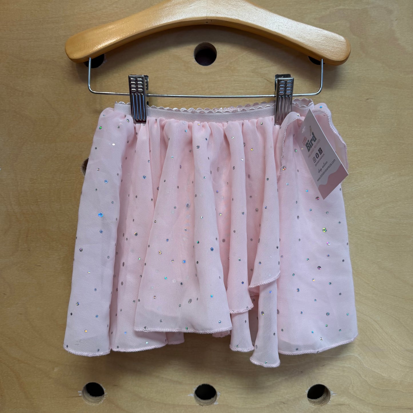 Pink Sequin Dance Skirt