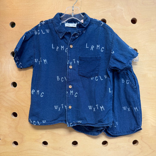 LRMC Denim Button Up & Shorts
