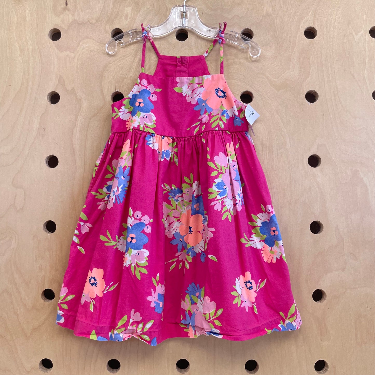 Pink Floral Dress