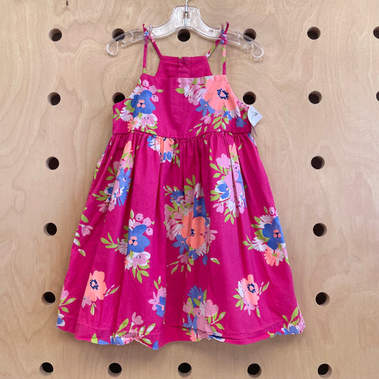 Pink Floral Dress