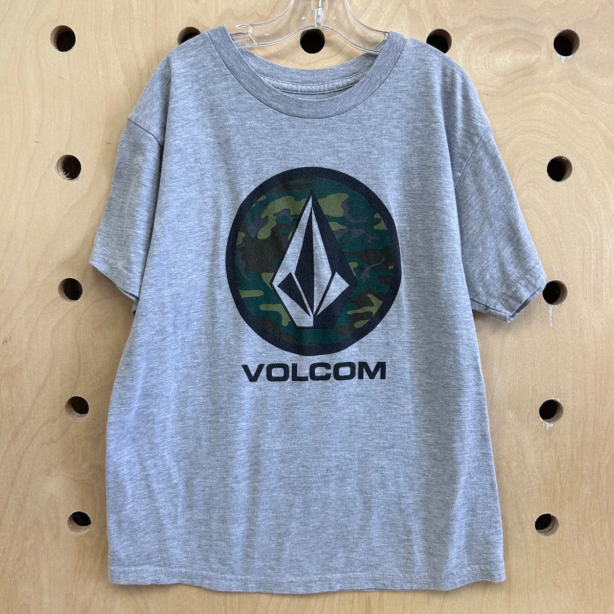 Grey Camo Logo Tee